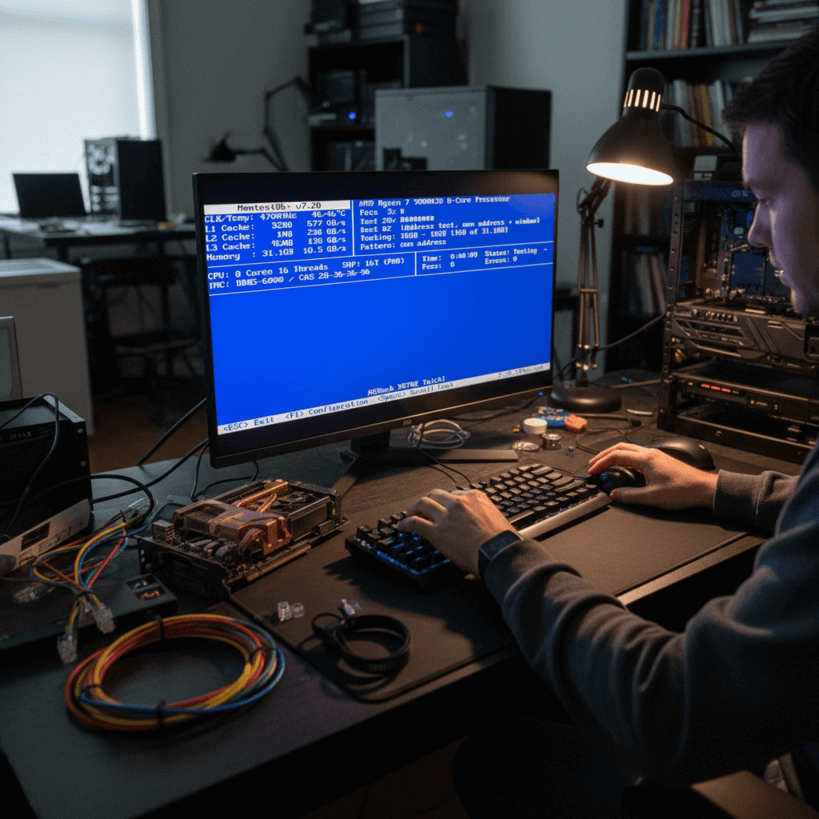 Вышла новая версия Memtest86+ 8.00