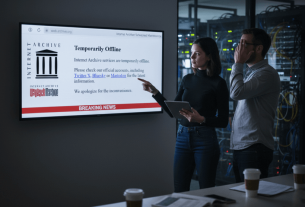 Wayback Machine временно недоступна для пользователей