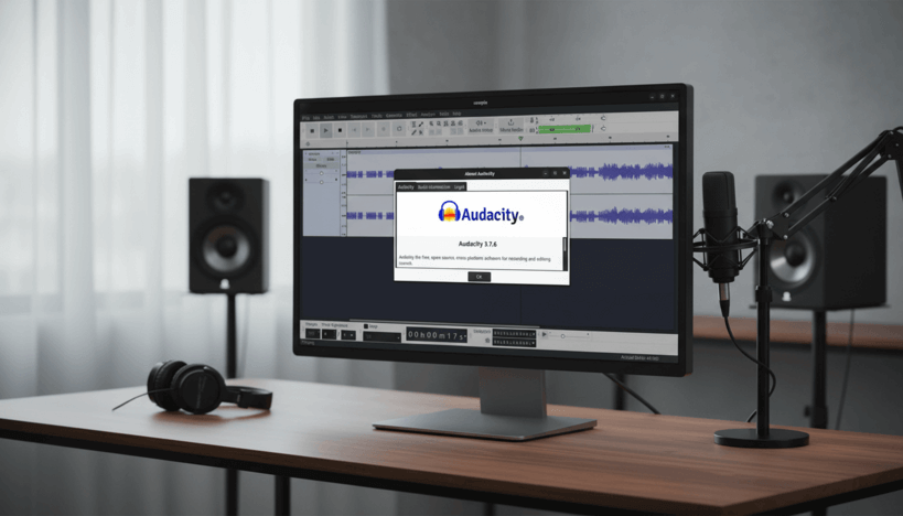 Вышла новая версия открытого аудиоредактора Audacity 3.7.6