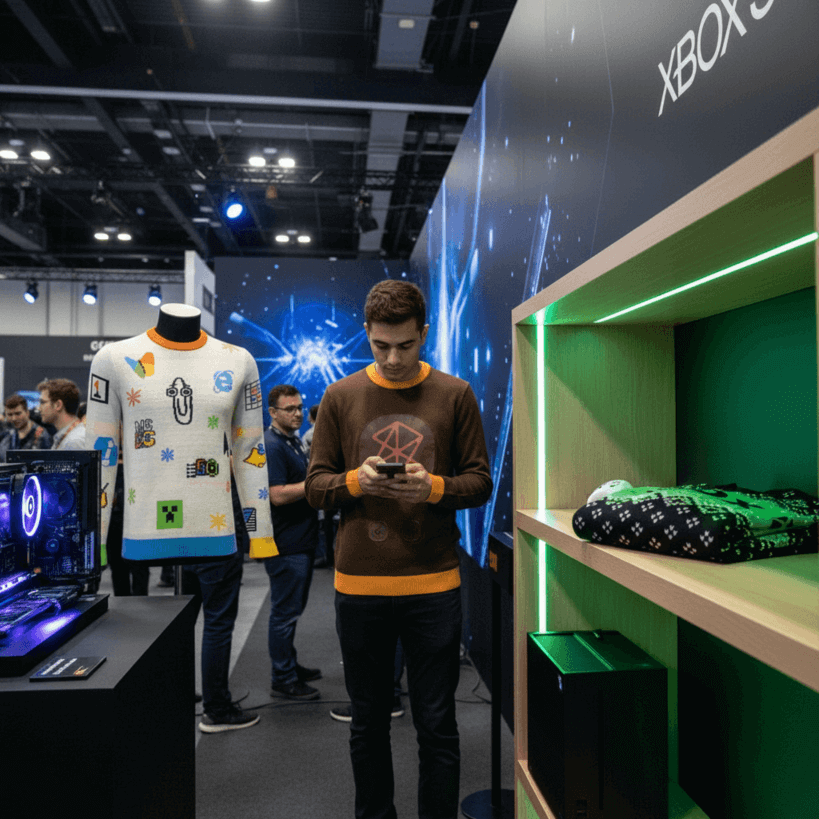 Microsoft представила праздничные свитеры с ретро-элементами