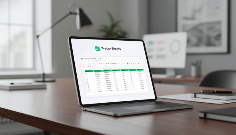 Proton представила Sheets — защищённый аналог Excel и Google Sheets