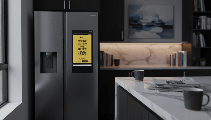 Реклама сериала на холодильнике Samsung привела британку в больницу