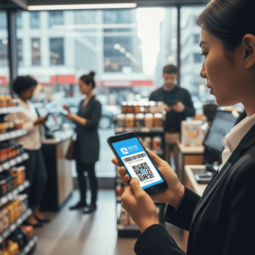 Сбербанк запустил оплату по QR-коду Alipay для покупок в Китае