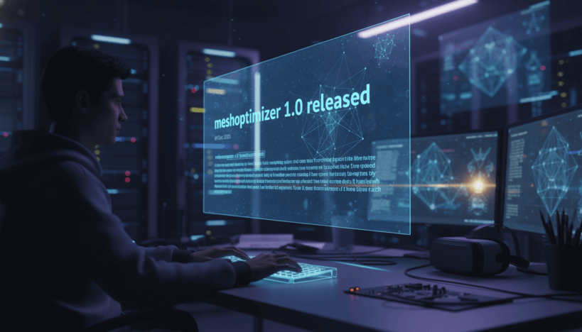 Вышла новая версия библиотеки meshoptimizer 1.0