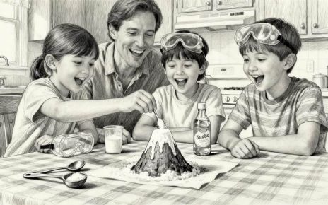 Как провести домашний научный эксперимент с детьми