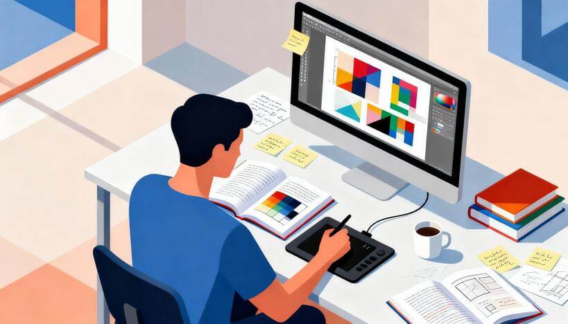 Как стать графическим дизайнером с нуля: пошаговый план смены профессии