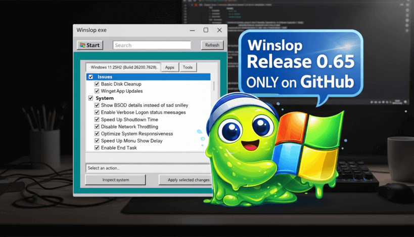 Обновление Winslop Drop 5 удаляет системный мусор в Windows 11