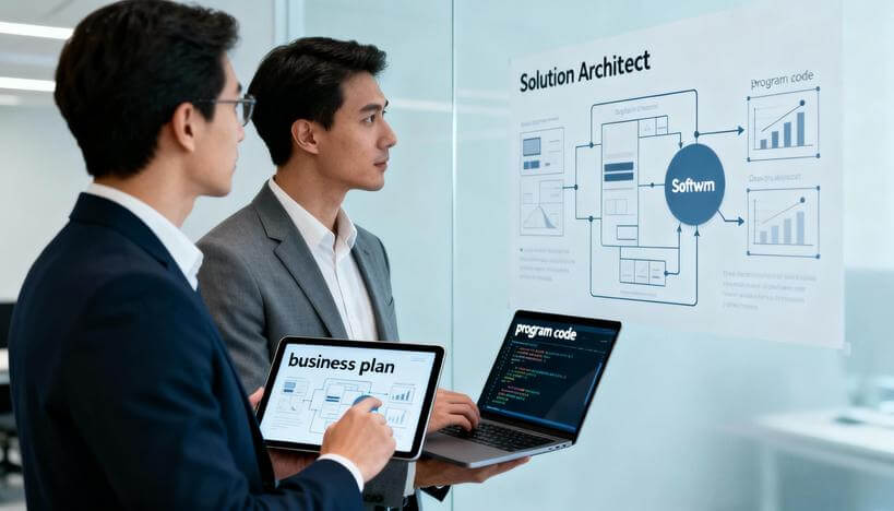 Solution Architect vs Software Architect: ключевые различия и какую специализацию выбрать для карьерного роста
