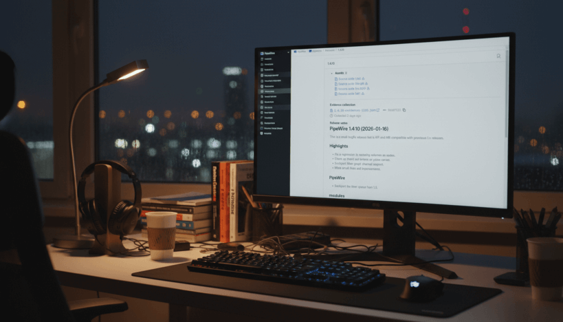 Выпущен PipeWire 1.4.10 для обработки аудио и видео в Linux