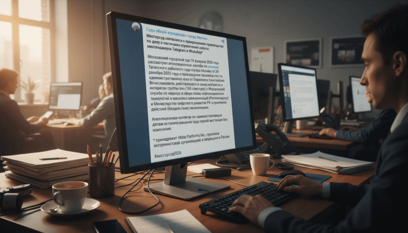Мосгорсуд поддержал закрытие дела по блокировке звонков в Telegram и WhatsApp
