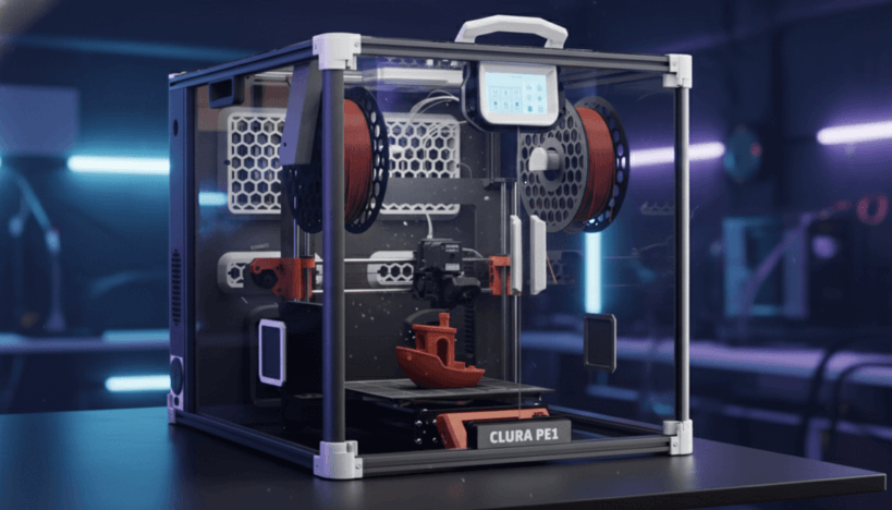 Нидерландские студенты создали корпус Clura для 3D-принтеров Bambu Lab A1