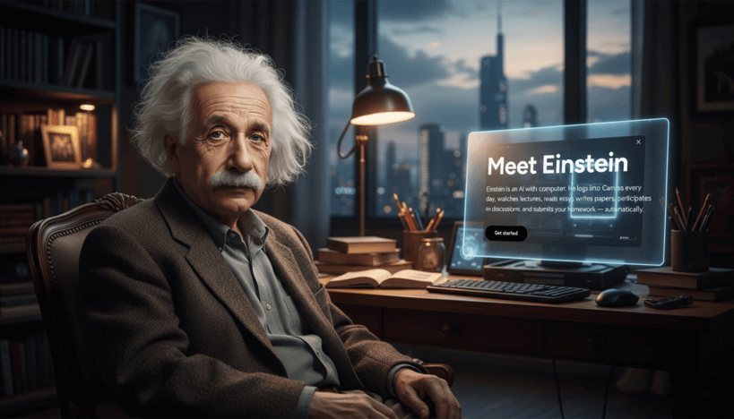 Создан ИИ-агент Einstein для обучения и выполнения заданий на Canvas