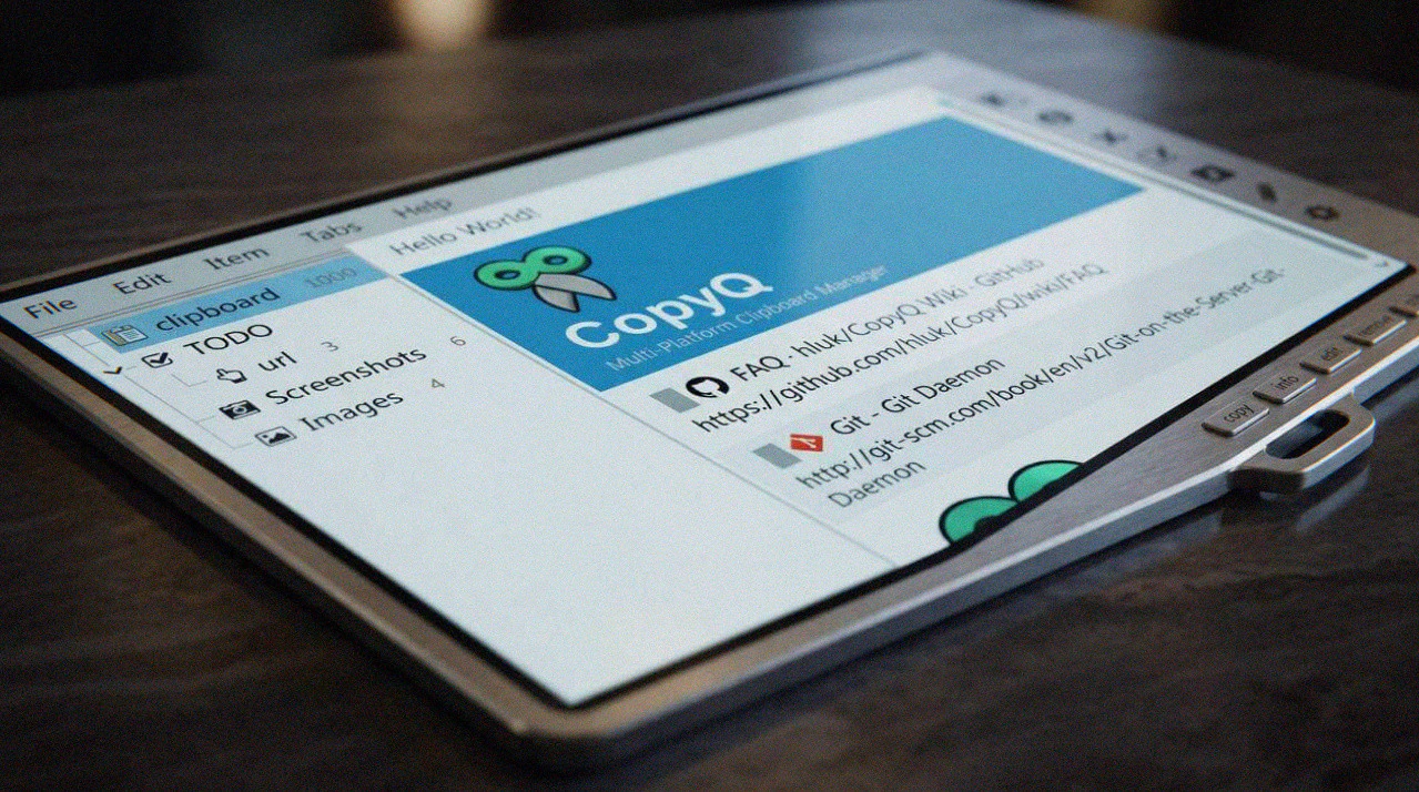 CopyQ 14.0 добавил шифрование буфера обмена и вкладок