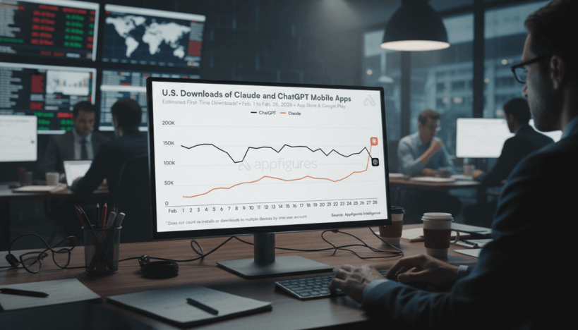 Удаления ChatGPT резко увеличились на 295% после контракта с Пентагоном