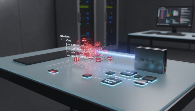 Вышел Winslop WinUI3 Release III для очистки Windows 10/11 от мусора